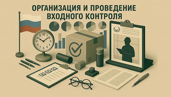 Организация и проведение входного контроля изделий, материалов (сырья), используемых при выполнении ГОЗ на предприятиях ОПК в соответствии с ГОСТ